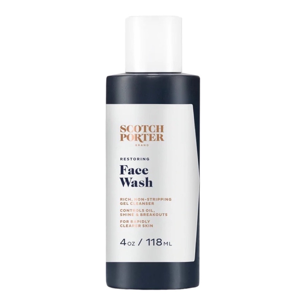 SCOTCH PORTER RESTORING FACE WASH 118ML - BRAND NEW